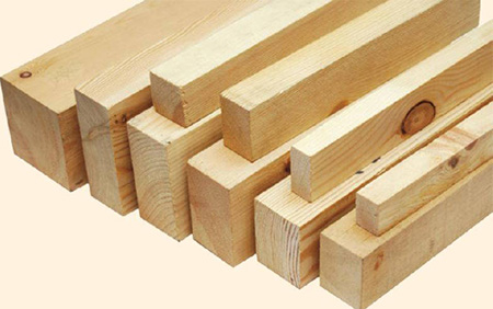 Основной материал для строительства – практичная древесина